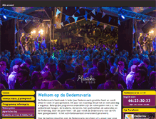 Tablet Screenshot of dedemsvaria.nl